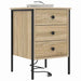Dulap de noapte cu sertar 2 pcs Stejar Sonoma 42 x 41 x 61 cm - WALTI WALTI
