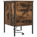 Dulap de noapte Stejar fumuriu 42 x 41 x 61 cm Lemn compozit - WALTI WALTI
