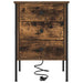 Dulap de noapte Stejar fumuriu 42 x 41 x 61 cm Lemn compozit - WALTI WALTI