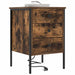 Dulap de noapte Stejar fumuriu 42 x 41 x 61 cm Lemn compozit - WALTI WALTI