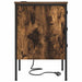 Dulap de noapte Stejar fumuriu 42 x 41 x 61 cm Lemn compozit - WALTI WALTI