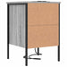 Dulap de noapte Gri Sonoma 42 x 41 x 61 cm Lemn compozit - WALTI WALTI