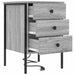 Dulap de noapte 2 pcs Gri Sonoma 42 x 41 x 61 cm Lemn compozit - WALTI WALTI