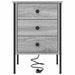 Dulap de noapte 2 pcs Gri Sonoma 42 x 41 x 61 cm Lemn compozit - WALTI WALTI