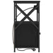 Dulap de noapte Stejar Negru 40 x 31 x 60 cm Lemn compozit - WALTI WALTI