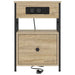 Dulap de noapte Stejar Sonoma 40 x 31 x 60 cm Lemn compozit - WALTI WALTI