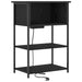 Dulap de noapte Stejar Negru 55 x 31 x 76 cm Lemn compozit - WALTI WALTI