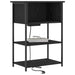 Dulap de noapte Stejar Negru 55 x 31 x 76 cm Lemn compozit - WALTI WALTI