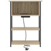 Dulap de noapte Stejar Sonoma 55 x 31 x 76 cm Lemn compozit - WALTI WALTI