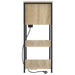 Dulap de noapte Stejar Sonoma 55 x 31 x 76 cm Lemn compozit - WALTI WALTI