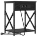 Dulap de noapte Stejar Negru 41 x 31 x 51 cm Lemn compozit - WALTI WALTI