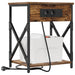 Dulap de noapte Stejar fumuriu 41 x 31 x 51 cm Lemn compozit - WALTI WALTI