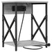 Dulap de noapte 2 pcs Gri Sonoma 41 x 31 x 51 cm Lemn compozit - WALTI WALTI