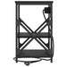 Dulap de noapte Stejar Negru 41 x 31 x 51 cm Lemn compozit - WALTI WALTI