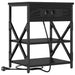 Dulap de noapte cu raft 2 pcs Stejar Negru 41 x 31 x 51 cm - WALTI WALTI