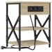 Dulap de noapte Stejar Sonoma 41 x 31 x 51 cm Lemn compozit - WALTI WALTI