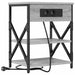 Dulap de noapte 2 pcs Gri Sonoma 41 x 31 x 51 cm Lemn compozit - WALTI WALTI