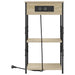 Dulap de noapte Stejar Sonoma 41 x 31 x 76 cm Lemn compozit - WALTI WALTI