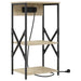 Dulap de noapte cu raft 2 pcs Stejar Sonoma 41 x 31 x 76 cm - WALTI WALTI
