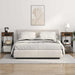 Dulap de noapte Stejar fumuriu 41 x 31 x 76 cm Lemn compozit - WALTI WALTI
