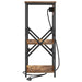 Dulap de noapte Stejar fumuriu 41 x 31 x 76 cm Lemn compozit - WALTI WALTI