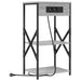 Dulap de noapte Gri Sonoma 41 x 31 x 76 cm Lemn compozit - WALTI WALTI