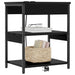 Dulap de noapte 2 pcs Stejar Negru 41 x 31 x 51 cm - WALTI WALTI