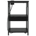 Dulap de noapte 2 pcs Stejar Negru 41 x 31 x 51 cm - WALTI WALTI
