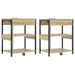 Dulap de noapte 2 pcs Stejar Sonoma 41 x 31 x 51 cm - WALTI WALTI
