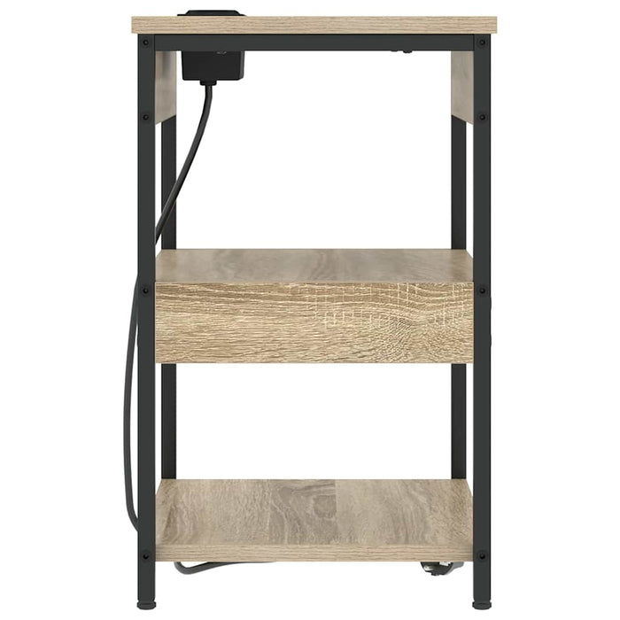 Dulap de noapte 2 pcs Stejar Sonoma 41 x 31 x 51 cm - WALTI WALTI