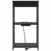 Dulap de noapte Stejar Negru 41 x 31 x 76 cm Lemn compozit - WALTI WALTI