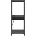 Dulap de noapte Stejar Negru 41 x 31 x 76 cm Lemn compozit - WALTI WALTI