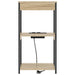 Dulap de noapte Stejar Sonoma 41 x 31 x 76 cm Lemn compozit - WALTI WALTI