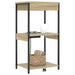 Dulap de noapte Stejar Sonoma 41 x 31 x 76 cm Lemn compozit - WALTI WALTI
