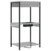Dulap de noapte Gri Sonoma 41 x 31 x 76 cm Lemn compozit - WALTI WALTI