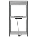 Dulap de noapte Gri Sonoma 41 x 31 x 76 cm Lemn compozit - WALTI WALTI