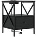 Dulap de noapte 2 pcs Stejar Negru 41,5 x 40,5 x 55 cm - WALTI WALTI