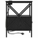 Dulap de noapte 2 pcs Stejar Negru 41,5 x 40,5 x 55 cm - WALTI WALTI