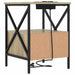 Dulap de noapte 2 pcs Stejar Sonoma 41,5 x 40,5 x 55 cm - WALTI WALTI
