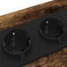 Dulap de noapte cu sertar Stejar fumuriu 41,5 x 40,5 x 55 cm - WALTI WALTI
