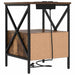 Dulap de noapte cu sertar Stejar fumuriu 41,5 x 40,5 x 55 cm - WALTI WALTI