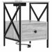 Dulap de noapte Gri Sonoma 41,5 x 40,5 x 55 cm Lemn compozit - WALTI WALTI