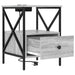 Dulap de noapte Gri Sonoma 41,5 x 40,5 x 55 cm Lemn compozit - WALTI WALTI