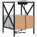 Dulap de noapte Gri Sonoma 41,5 x 40,5 x 55 cm Lemn compozit - WALTI WALTI