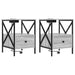 Dulap de noapte cu sertar 2 pcs Gri Sonoma 41,5 x 40,5 x 55 cm - WALTI WALTI