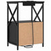 Dulap de noapte cu sertar 2 pcs Stejar Negru 40 x 31 x 60 cm - WALTI WALTI