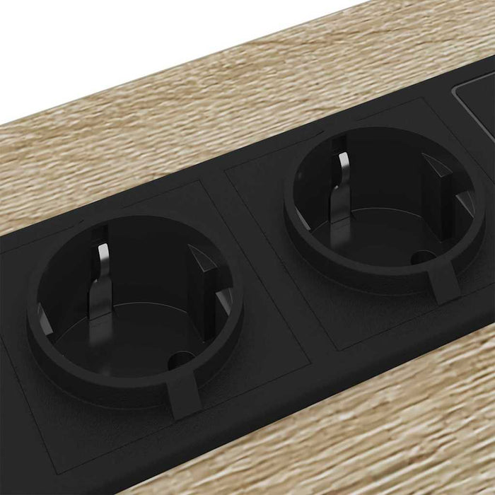 Dulap de noapte cu sertar 2 pcs Stejar Sonoma 40 x 31 x 60 cm - WALTI WALTI