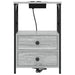 Dulap de noapte Gri Sonoma 40 x 31 x 60 cm Lemn compozit - WALTI WALTI