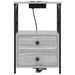 Dulap de noapte 2 pcs Gri Sonoma 40 x 31 x 60 cm Lemn compozit - WALTI WALTI