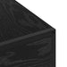 Dulap de noapte Stejar Negru 40 x 27 x 76 cm Lemn compozit - WALTI WALTI